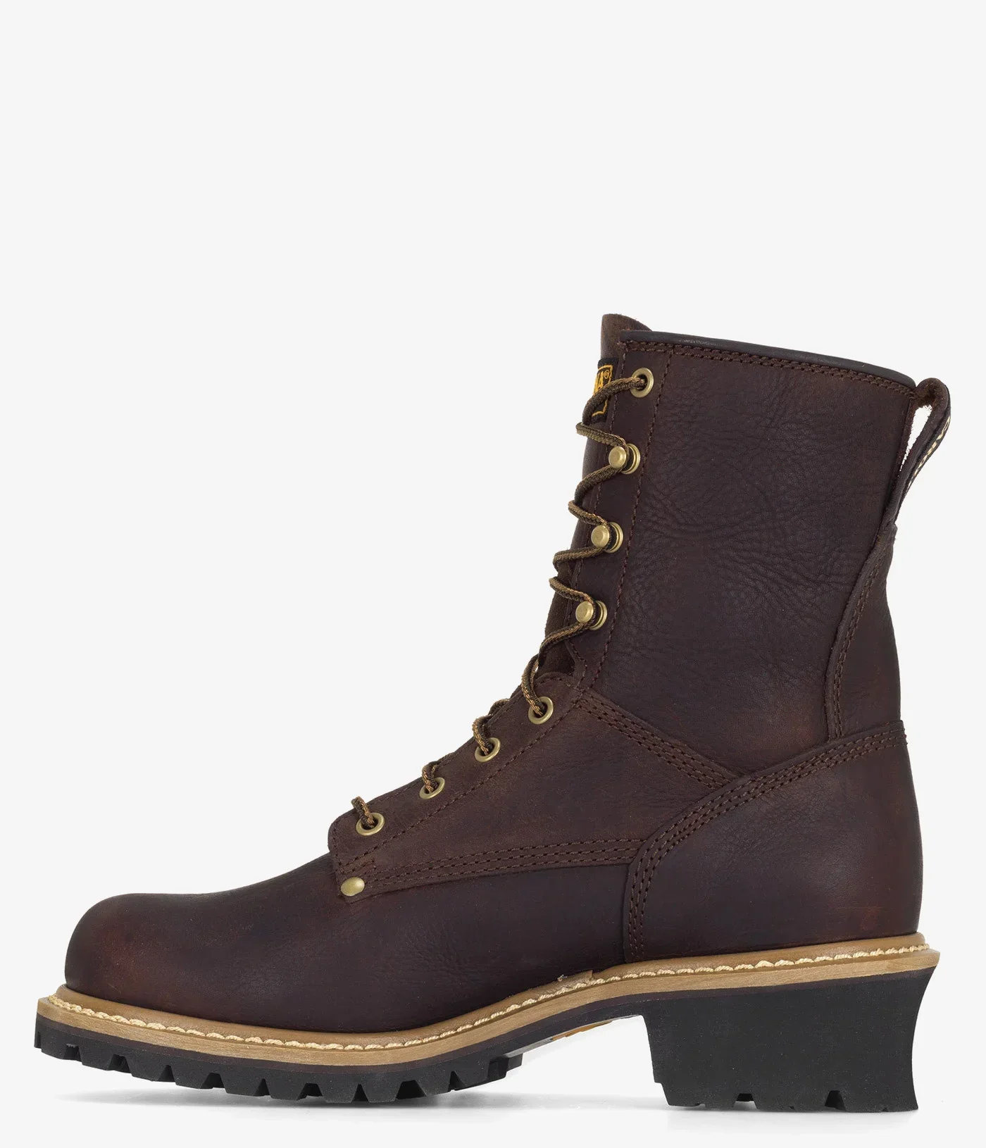 Carolina Elm 8" Leather Logger Boot - Men - Image 4