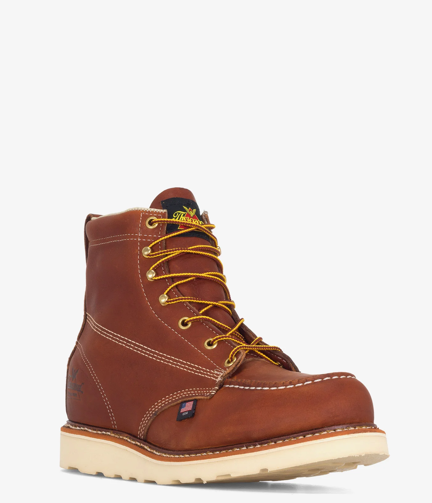 Thorogood American Heritage 6" Safety Toe Moc Toe MAXWear Wedge - Men - Image 3