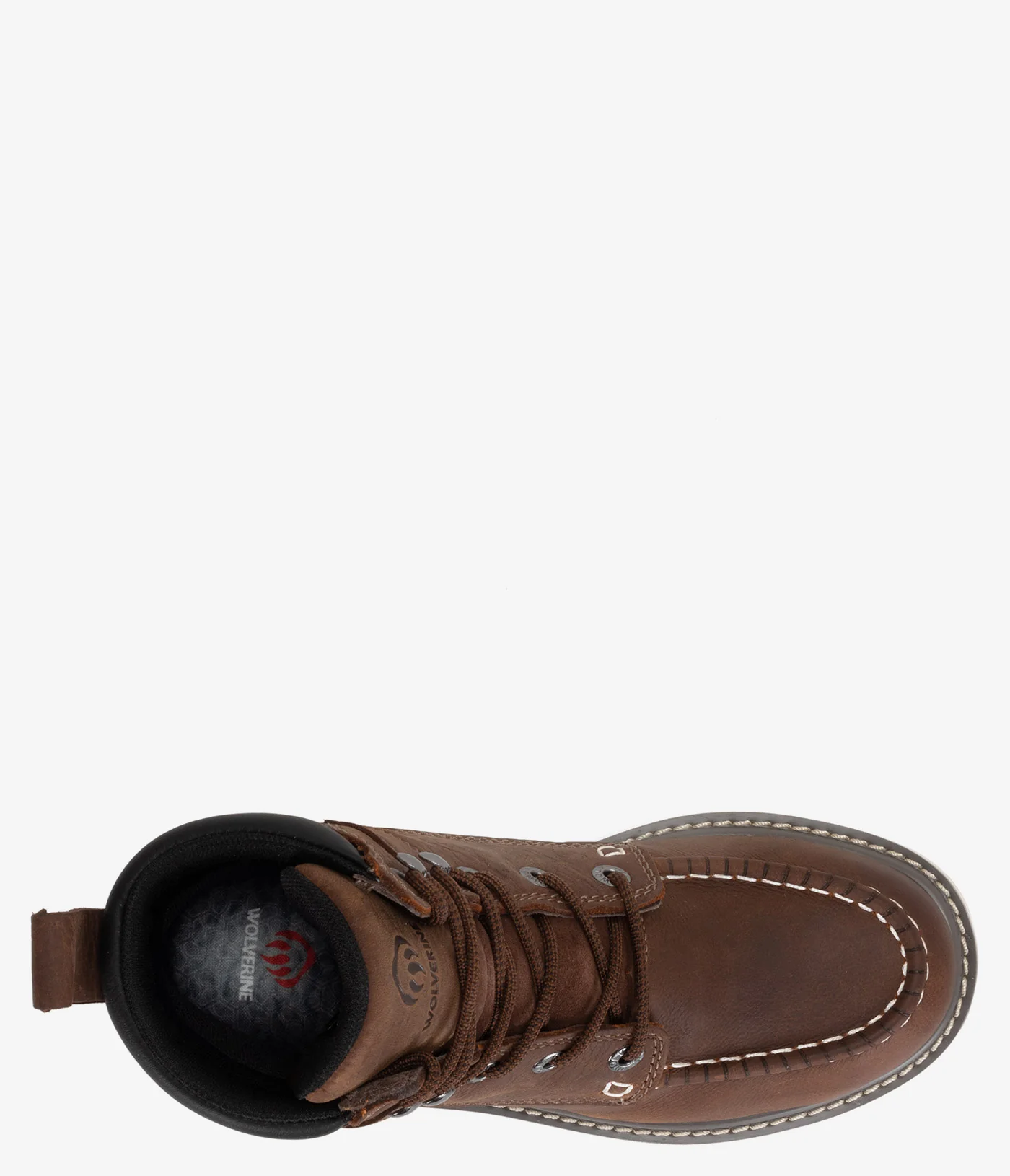 Wolverine Trade Wedge 6" Moc-Toe Steel Toe Waterproof Work Boot - Women - Image 6